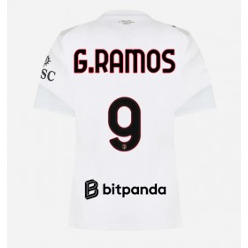 Dámské fotbalový oblečení AC Milan Goncalo Ramos #9 Venkovní košile 2026-27 Krátkým Rukávem
